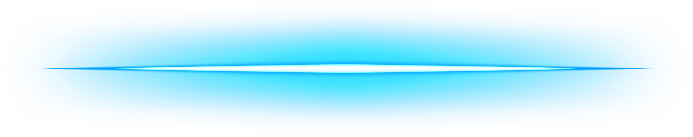 Glowing Blue Neon Line